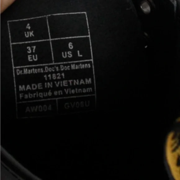 Dr Martens 1460 WOMEN'S SMOOTH LEATHER LACE UP BOOTS Excellent pre-owned! - Picture 10 of 11